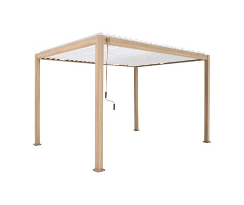 Varikatus MIRADOR-111 3x4m, hele puidudekoor