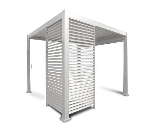 Lamellsein varikatusele MIRADOR-111 4m, valge