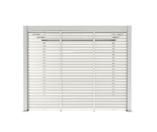 Lamellsein varikatusele MIRADOR-111 4m, valge