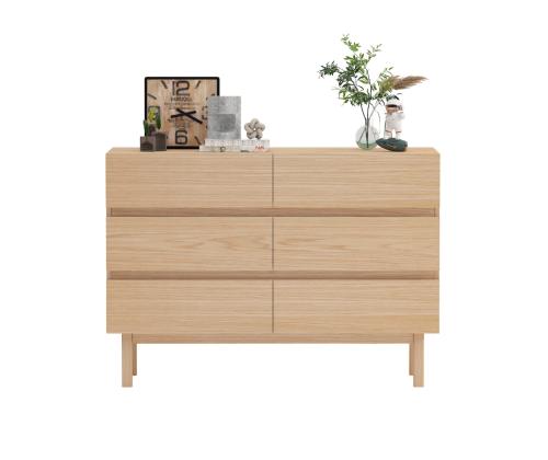 Kummut SUNNY 120x40xH85cm, melamiin tamm