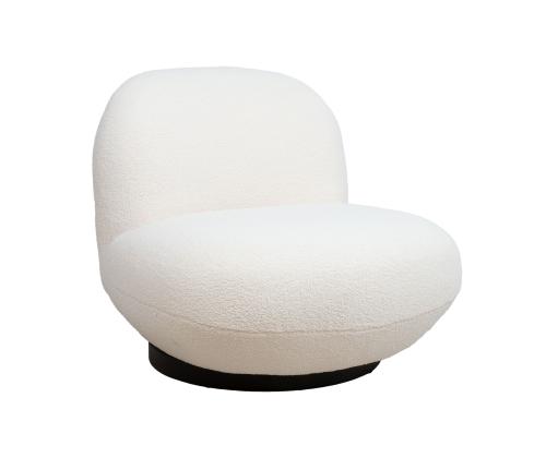 Tugitool PAMELA 80x90xH74cm, valge