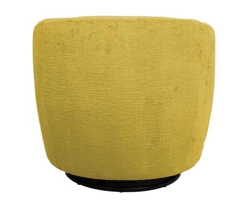 Tugitool MANUELA 84x82xH75cm, kollane