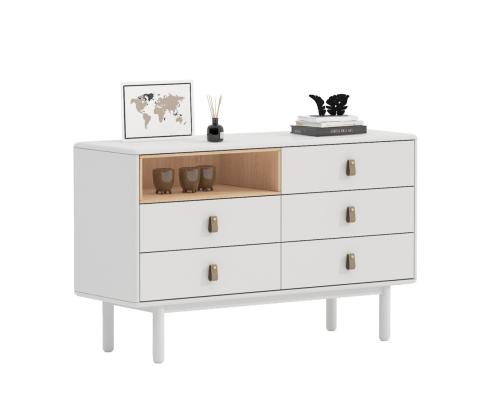 Kummut IRIS 120x40xH75cm, valge