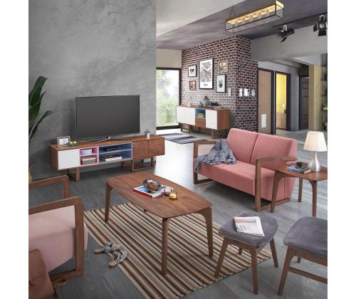 Abilaud HAYDIE 60x60xH50cm, pähkel