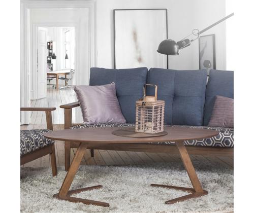 Diivanilaud LANA 120x60xH45cm, pähkel
