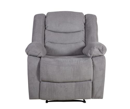 Tugitool CYRUS recliner, hall, 99x95xH102cm, polüesterkangas, puit, vineer, metall