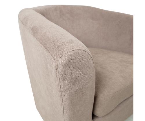 Tugitool WESTER 76x68,5xH74cm, taupe