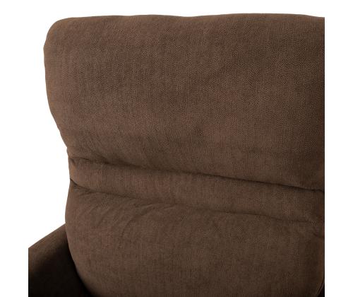 Tugitool recliner SAHARA pruun, 79x90xH102cm, vineer, metall
