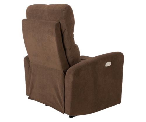 Tugitool recliner SAHARA pruun, 79x90xH102cm, vineer, metall