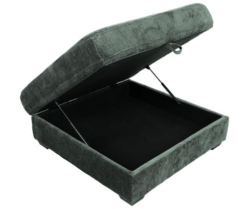 Nurgadiivan ja tumba DIVI 2176x276x102xH84cm, mündiroheline