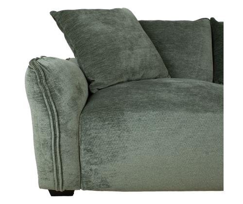 Nurgadiivan DIVI PN 284x102/162xH83cm, mündiroheline