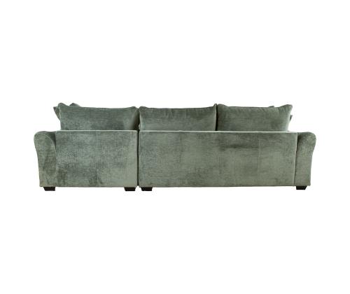 Nurgadiivan DIVI PN 284x102/162xH83cm, mündiroheline