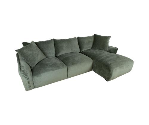 Nurgadiivan DIVI PN 284x102/162xH83cm, mündiroheline