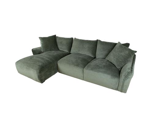 Nurgadiivan DIVI VN 284x162/102xH83cm, mündiroheline