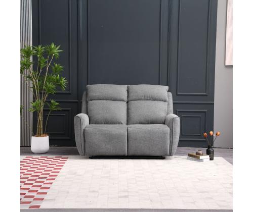 Diivan MAREN 2-kohaline manuaalne recliner 150x90xH104cm, hall