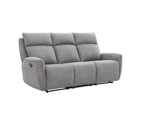 Diivan MAREN 3-kohaline manuaalne recliner 206x90xH104cm, hall