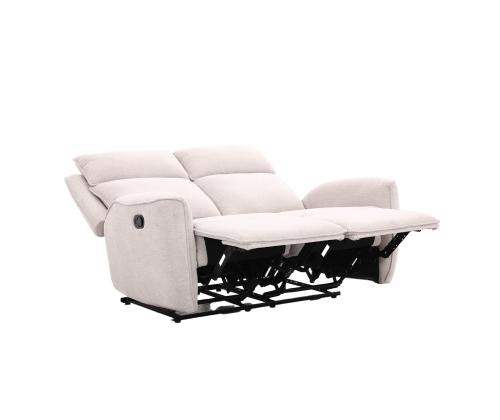 Diivan MAREN 2-kohaline manuaalne recliner 150x90xH104cm, beež