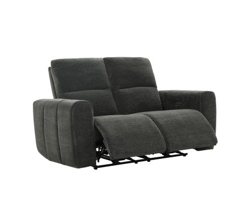 Diivan MATIAS 2-kohaline elektriline recliner 162x90xH100cm, hall