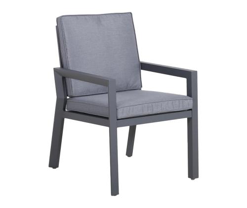 Tool TOMSON 61,5x68xH85cm, tumehall, alumiinium