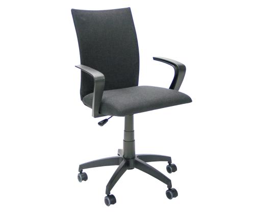 Töötool CLAUDIA 59x57xH87-96,5cm, must