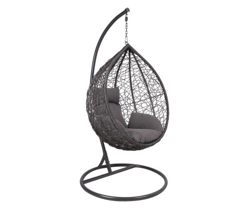 Ripptool DROPLET tumehall 120x120xH200cm, terasraam, plastikpunutis