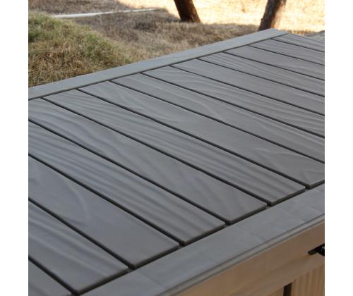 Säilituskast PRAIA 143x67,5x60,5cm/450L, must plastik