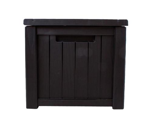 Säilituskast PRAIA 143x67,5x60,5cm/450L, must plastik