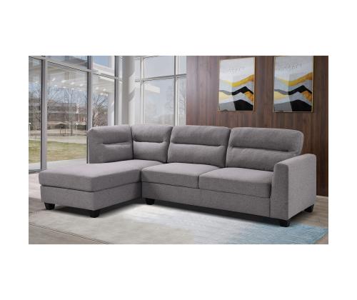 Nurgadiivan HELSINKI VN 268x158/83xH88cm, helehall