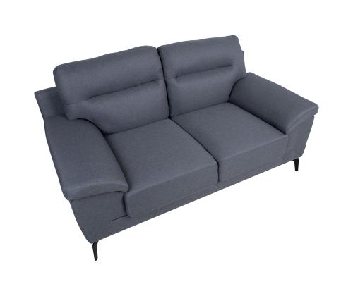 Diivan ENZO 2-kohaline 168x83xH92cm, tumehall