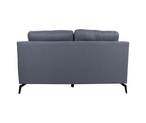 Diivan ENZO 2-kohaline 168x83xH92cm, tumehall