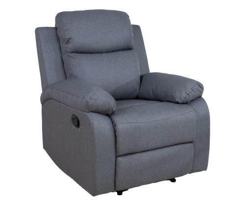 Tugitool REX manuaalne recliner, tumehall