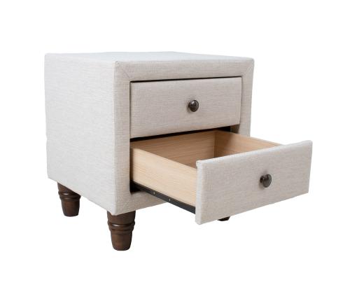 Öökapp EMILIA 50,5x41xH51,5cm, helebee˛