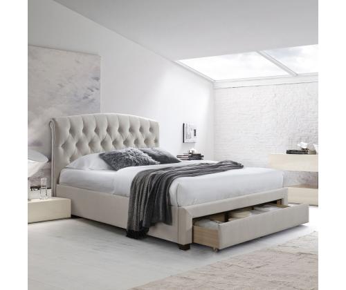 Voodi NATALIA 160x200cm, ilma madratsita, ampanja