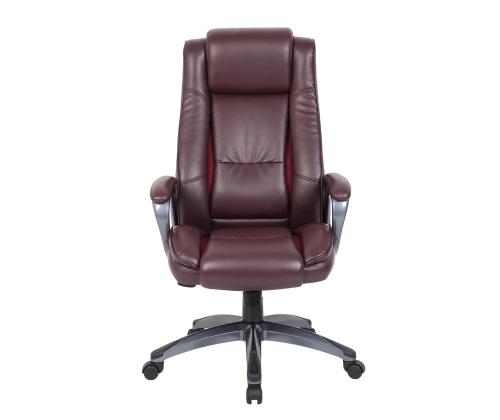 Töötool CALVIN, 81x65xH114-121,5cm, tumepunane, kunstnahk, plastik