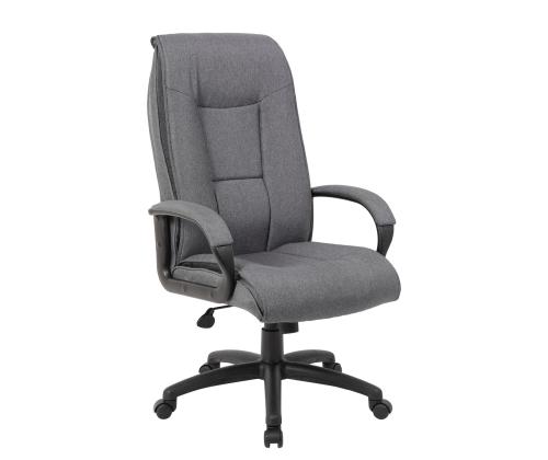 Töötool MASON, 68,5x76,5xH115,5-124,5cm, tumehall, kangas, plastik