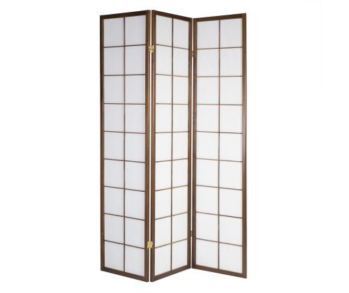 Vahesein ORIENTAL 3-paneeliga 132x2xH178,5cm, pähkel