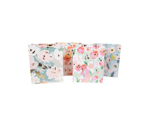 Kinkekott FLOWER, 18x23x10cm, mix