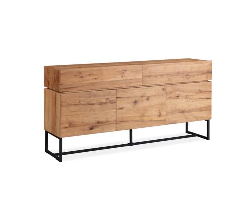 Kummut BYRON 160x41xH80cm, tamm