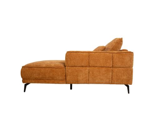 Nurgadiivan OLIVIA PN 295x104/170xH92cm, pruun