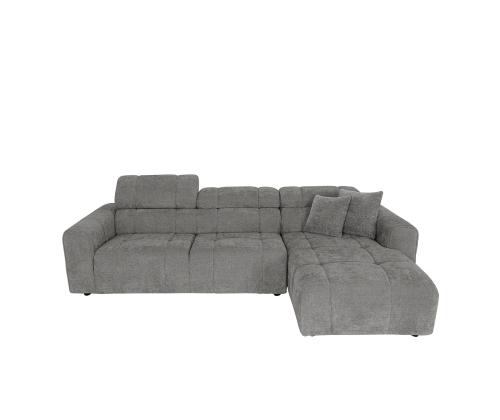 Nurgadiivan BELISMA PN 291x105/169xH74/92cm, beež