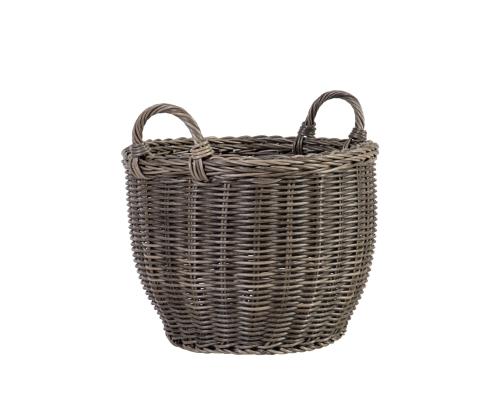 Korv WICKER sangadega D41xH38cm, hall