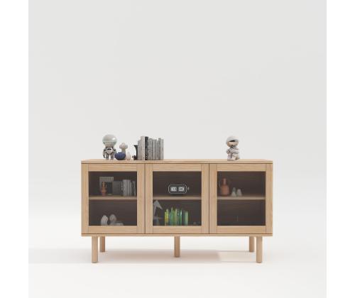 Kummut HANSEN 140x40xH75cm, melamiin