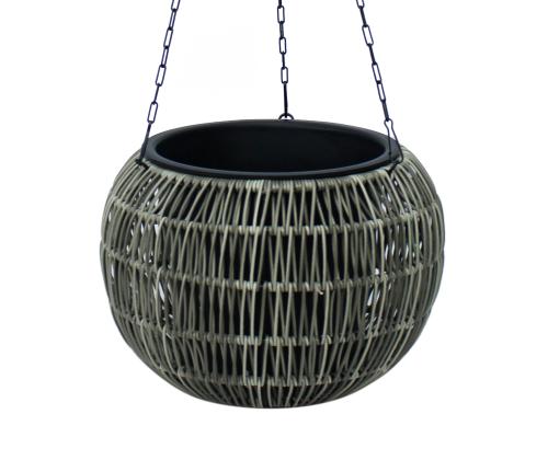 Lilleampel WICKER D32xH22cm, hall