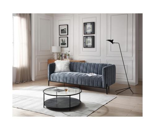 Diivanvoodi TAMIKA 3-kohaline 218x82xH82cm, hall