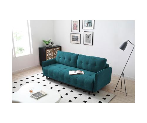 Diivanvoodi SARITA 3-kohaline 212x94xH85cm, roheline