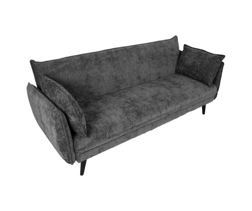 Diivanvoodi NOELLA 3-kohaline 212x82xH88cm, tumehall