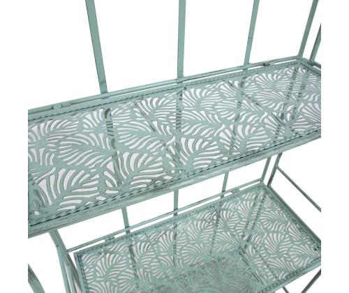 Riiul MINT 60x32xH156cm, antiikroheline, sepistatud metall