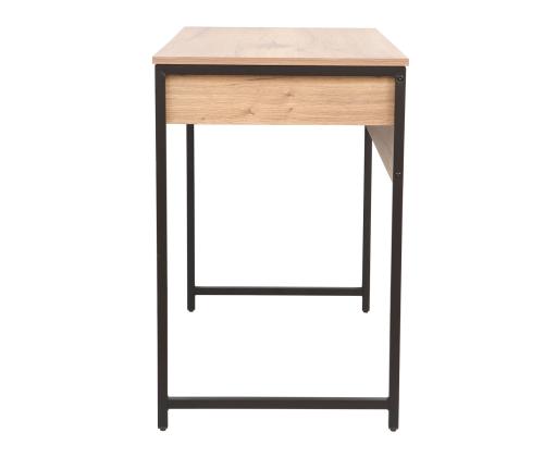 Kirjutuslaud DIMITRA 100x50xH76cm, rustik/must