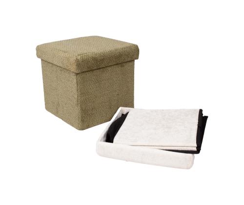 Tumba JESSE panipaigaga 30x30xH30cm, valge