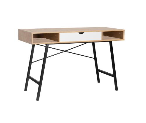 Kirjutuslaud STUDY 120x48xH76cm, tamm/pruun